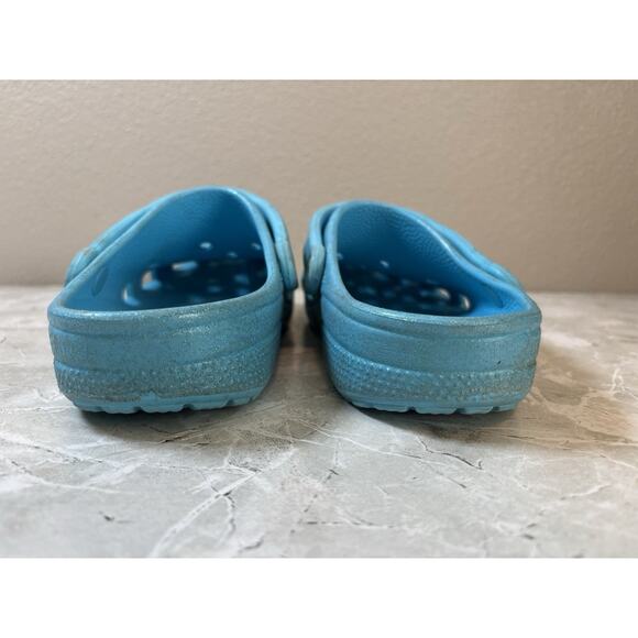 Crocs Peeps Collab Blue Sugar Coated‎ Sparkle Limited Easter Men 7 Women 9 - Picture 4 of 8
